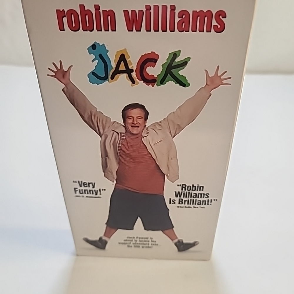 Vintage Jack Robin Williams VHS